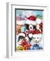 CHRISTMAS with friends-Arnica Burnstone-Framed Giclee Print