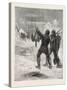 Christmas with the Arctic Expedition, 1876, Fresh Meat for Dinner-null-Stretched Canvas