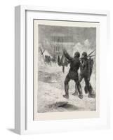 Christmas with the Arctic Expedition, 1876, Fresh Meat for Dinner-null-Framed Giclee Print