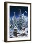 Christmas with the Elves-Jeff Tift-Framed Premium Giclee Print