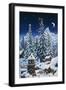 Christmas with the Elves-Jeff Tift-Framed Premium Giclee Print