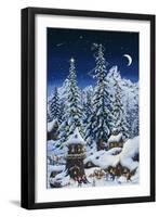 Christmas with the Elves-Jeff Tift-Framed Giclee Print