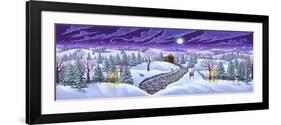 Christmas Woods-FlyLand Designs-Framed Giclee Print