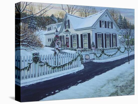 Christmas, Woodstock Vt-Bruce Dumas-Stretched Canvas