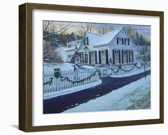 Christmas, Woodstock Vt-Bruce Dumas-Framed Giclee Print