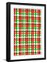 Christmas Wrap check,2017-Louisa Hereford-Framed Premium Giclee Print