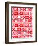 Christmas Wrap Stripe, 2017-Louisa Hereford-Framed Premium Giclee Print