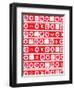 Christmas Wrap Stripe, 2017-Louisa Hereford-Framed Premium Giclee Print