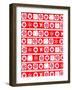 Christmas Wrap Stripe, 2017-Louisa Hereford-Framed Giclee Print