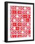 Christmas Wrap Stripe, 2017-Louisa Hereford-Framed Giclee Print