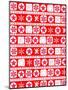 Christmas Wrap Stripe, 2017-Louisa Hereford-Mounted Giclee Print