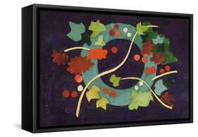 Christmas Wreath I-Christine McKechnie-Framed Stretched Canvas