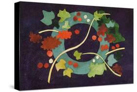 Christmas Wreath I-Christine McKechnie-Stretched Canvas