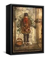 Christmas-John Anster Fitzgerald-Framed Stretched Canvas