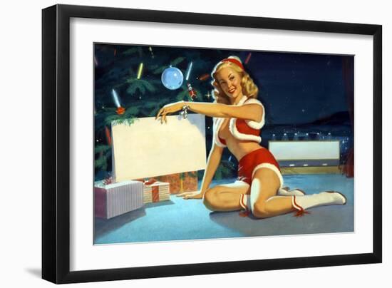 Christmas-William Medcalf-Framed Art Print