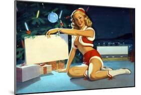 Christmas-William Medcalf-Mounted Art Print