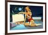 Christmas-William Medcalf-Framed Premium Giclee Print