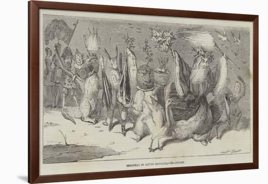 Christmas-Alfred Crowquill-Framed Giclee Print