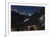 Christmassy Mood at Langwies in Canton of Grisons-Armin Mathis-Framed Photographic Print