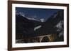 Christmassy Mood at Langwies in Canton of Grisons-Armin Mathis-Framed Photographic Print