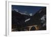 Christmassy Mood at Langwies in Canton of Grisons-Armin Mathis-Framed Photographic Print