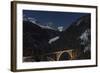 Christmassy Mood at Langwies in Canton of Grisons-Armin Mathis-Framed Photographic Print