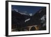 Christmassy Mood at Langwies in Canton of Grisons-Armin Mathis-Framed Photographic Print