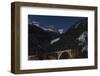 Christmassy Mood at Langwies in Canton of Grisons-Armin Mathis-Framed Photographic Print