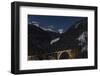 Christmassy Mood at Langwies in Canton of Grisons-Armin Mathis-Framed Photographic Print