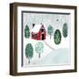 Christmastown I-null-Framed Art Print