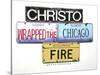Christo Chicago Fire-Gregory Constantine-Stretched Canvas