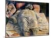Christo in Scurto (Foreshortened Christ or the Dead Christ)-Andrea Mantegna-Mounted Art Print