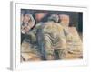 Christo in Scurto (the Foreshortened Christ Or the Dead Christ)-Andrea Mantegna-Framed Giclee Print