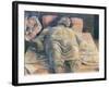 Christo in Scurto (the Foreshortened Christ Or the Dead Christ)-Andrea Mantegna-Framed Giclee Print