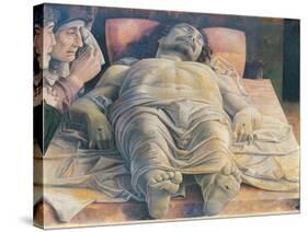Christo in Scurto (the Foreshortened Christ Or the Dead Christ)-Andrea Mantegna-Stretched Canvas
