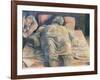 Christo in Scurto (the Foreshortened Christ Or the Dead Christ)-Andrea Mantegna-Framed Giclee Print