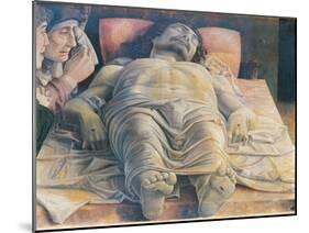 Christo in Scurto (the Foreshortened Christ Or the Dead Christ)-Andrea Mantegna-Mounted Giclee Print