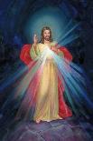 Jesus with Light Coming from His Chest-Christo Monti-Giclee Print