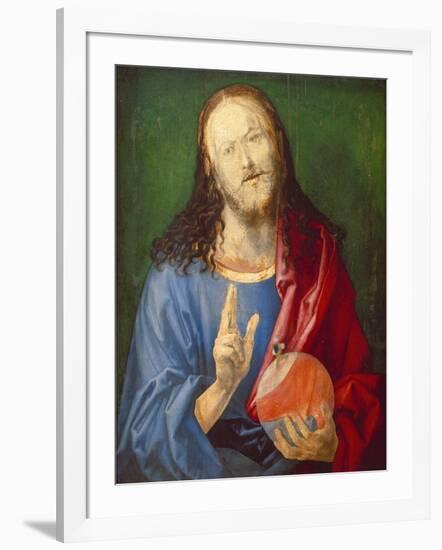 Christo Salvator Mundi (Unfinished), C. 1501-04-Albrecht Dürer-Framed Giclee Print