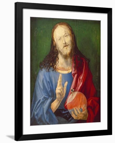 Christo Salvator Mundi (Unfinished), C. 1501-04-Albrecht Dürer-Framed Giclee Print