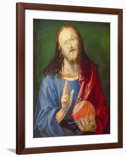 Christo Salvator Mundi (Unfinished), C. 1501-04-Albrecht Dürer-Framed Giclee Print