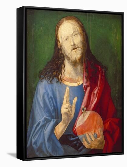 Christo Salvator Mundi (Unfinished), C. 1501-04-Albrecht Dürer-Framed Stretched Canvas