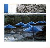 The Blue Umbrellas, 1991-Christo-Art Print