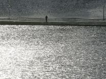 A Young Girl Enjoys the Sunny Winter Weather-Christof Stache-Photographic Print