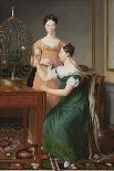 Mendel Levin Nathanson's Elder Daughters, Bella and Hanna, 1820-Christoffer-wilhelm Eckersberg-Giclee Print