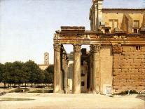 View Through Three Arches of the Third Storey of the Colosseum, 1815-Christoffer-wilhelm Eckersberg-Framed Giclee Print