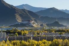 Lhasa with the Potala Palace-Christoph Mohr-Photographic Print