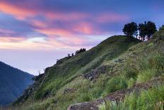 Scenery at Gunung Batur with Danau Batur-Christoph Mohr-Photographic Print