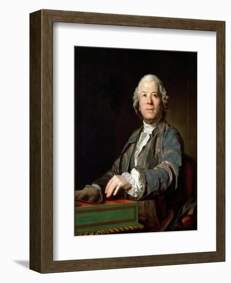 Christoph Wilibald Gluck at the Spinet, 1775-Joseph Siffred Duplessis-Framed Giclee Print