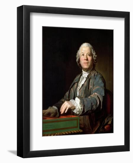 Christoph Wilibald Gluck at the Spinet, 1775-Joseph Siffred Duplessis-Framed Giclee Print